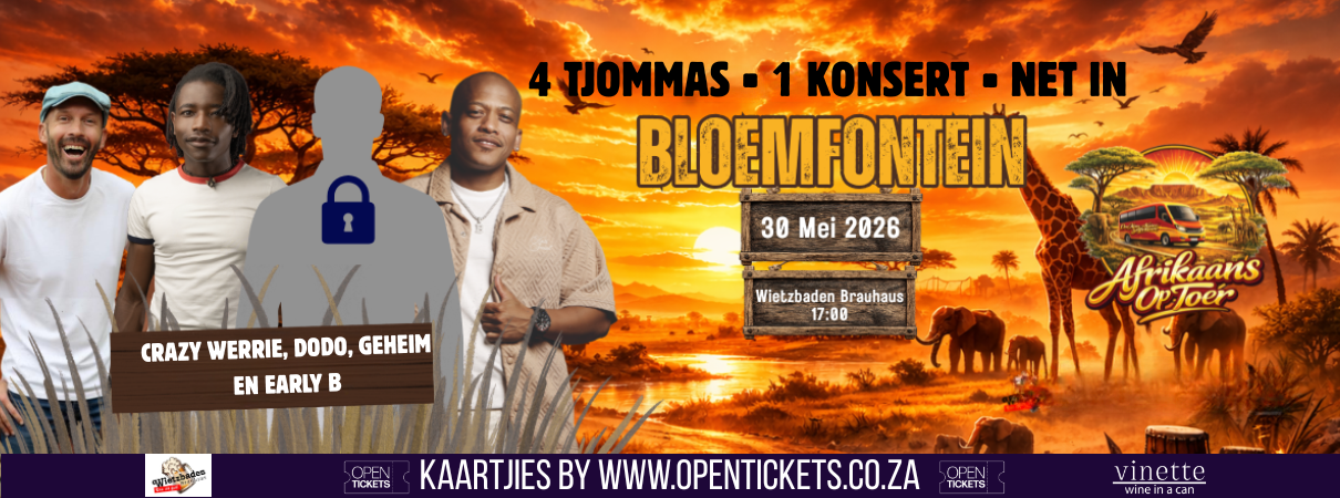 Afrikaans op toer Bloemfontein